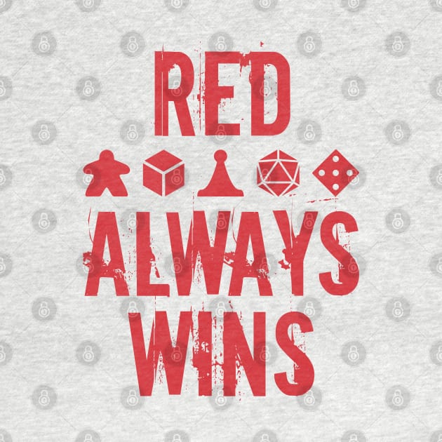 Red Always Wins by WinCondition